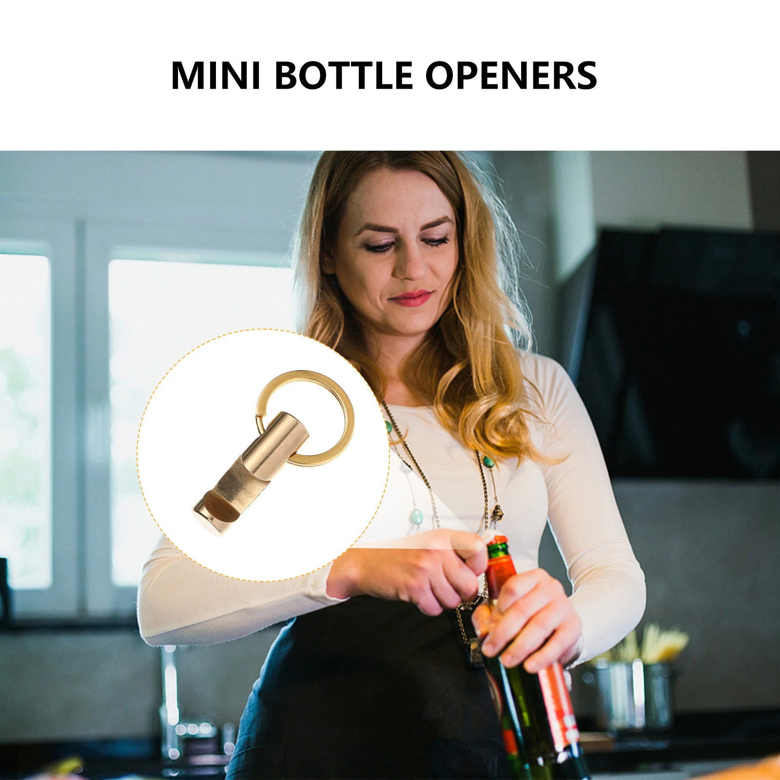 

Bottle Opener Keychain Portable Multipurpose Drinking Accessories Beer Chains Can Openers