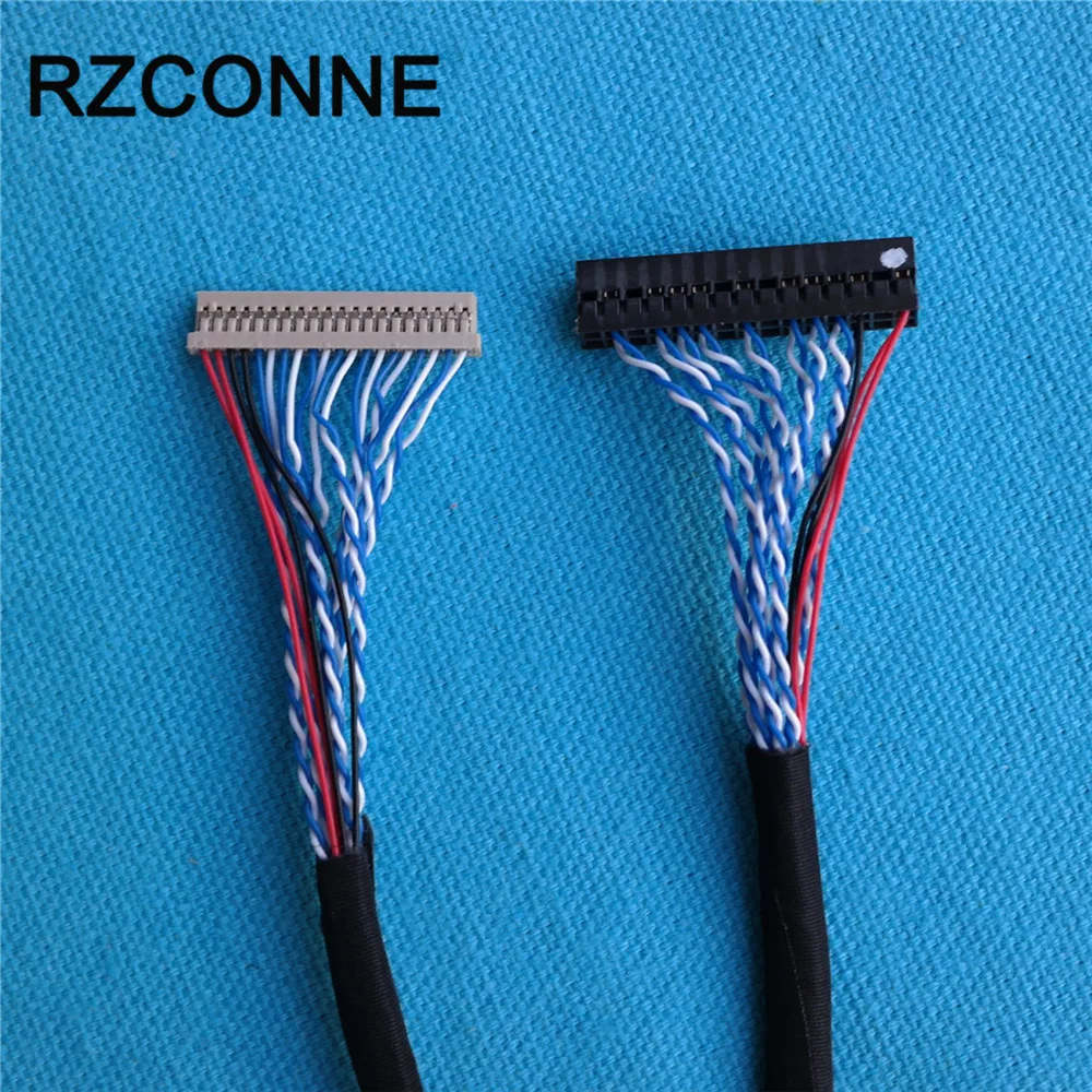 

LVDS Cable DF14-20P-S6 20pin double 2ch 6bits 1.25mm Pitch For LTN150P1-L01 LT170E1-131 LTN141P1-L01