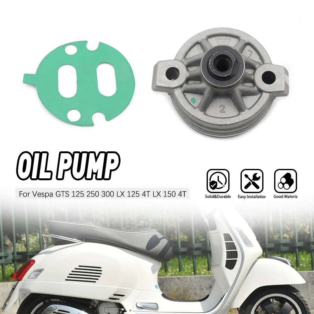 For Vespa GT 125 VESPA GTV 125 4T NAVY E3 On Stable Genuine Oil Pump Motorcycle Accessories