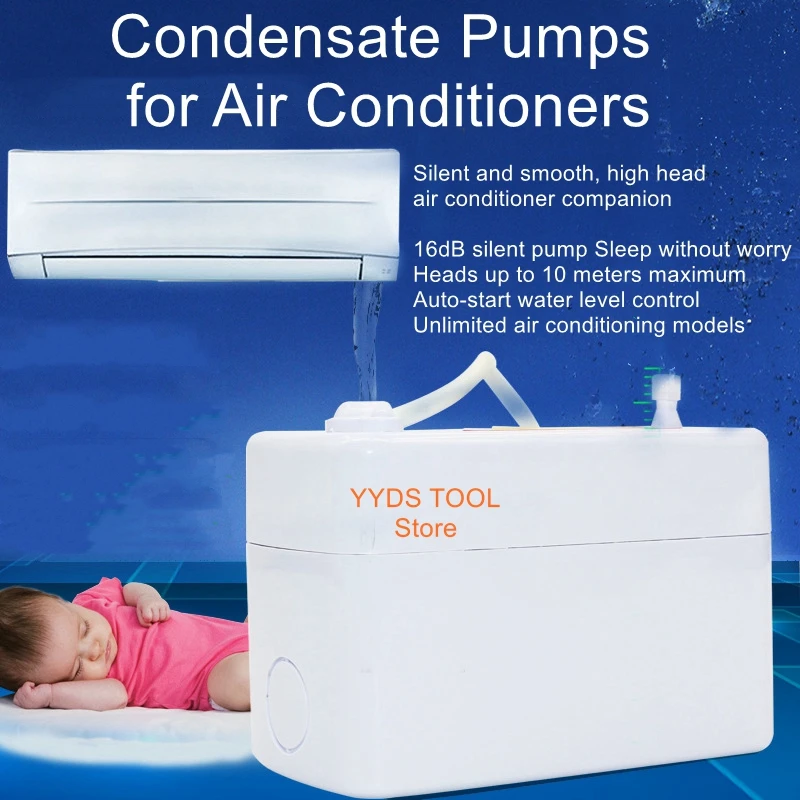 PC-24A Air Conditioner Drain Pump Automatic Air Conditioner Drainer Air Conditioner Condensate Lift Pump