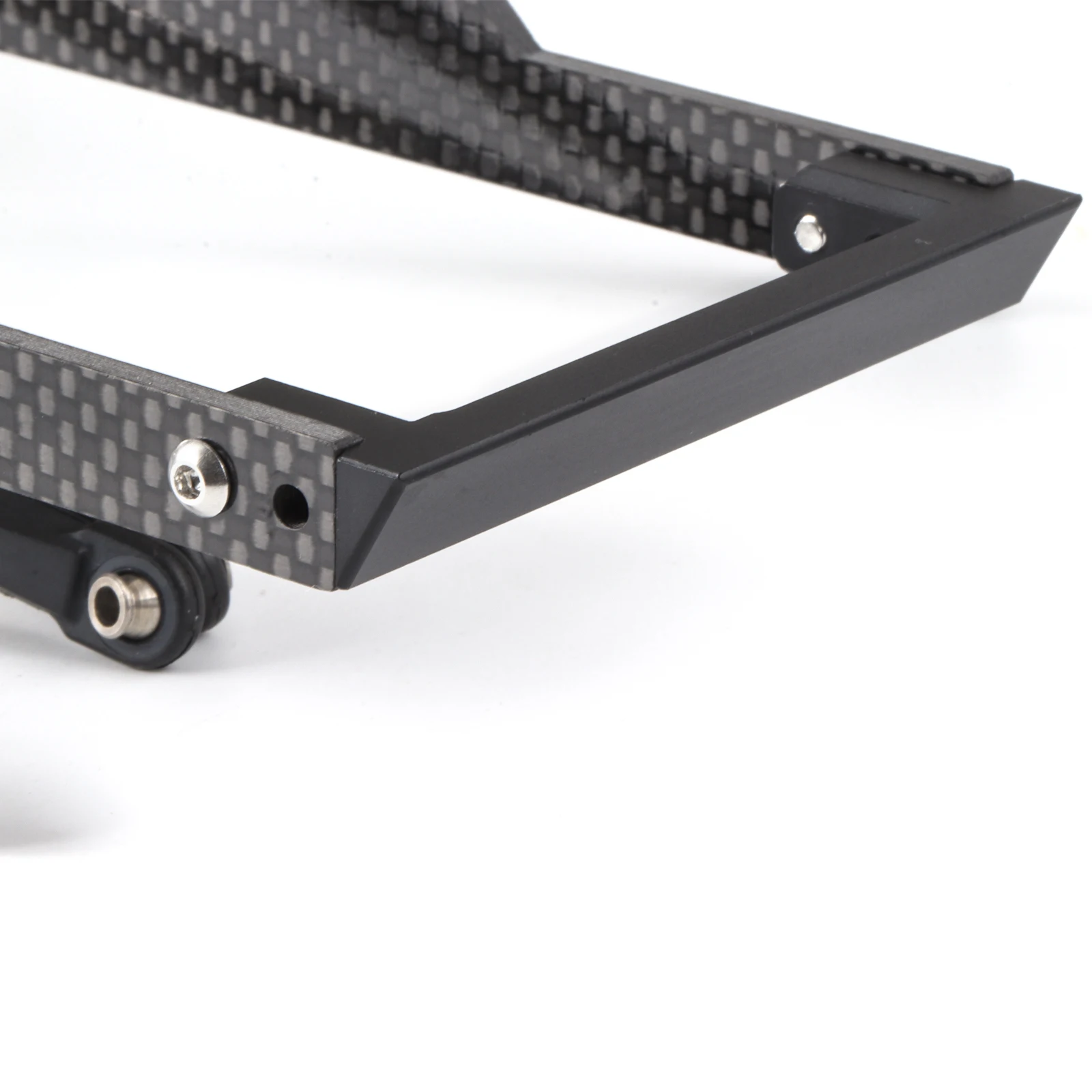 Ultra Simple LCG Bumper Aluminum Alloy Front Bumper Bull Bars for 1/10 RC Crawler Gspeed SCX10 Dodge Power Wagon FJ40 Body view 6