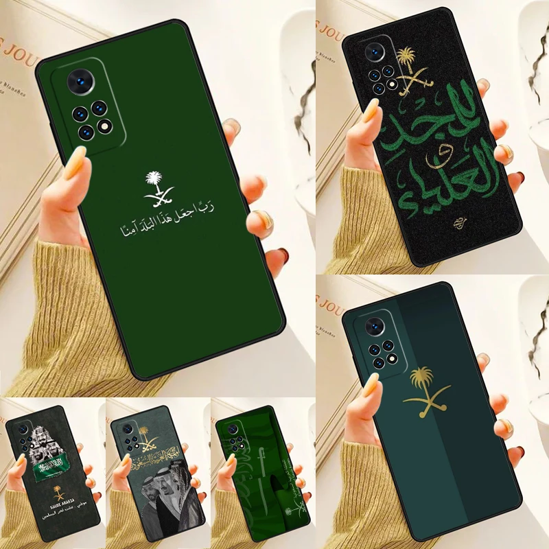 Saudi - Saudi Arabian Case For Samsung Galaxy S24 Plus S23 S20 S21FE Lite S22 Ultra Note 20 S8 S9 S10 Phone Coque