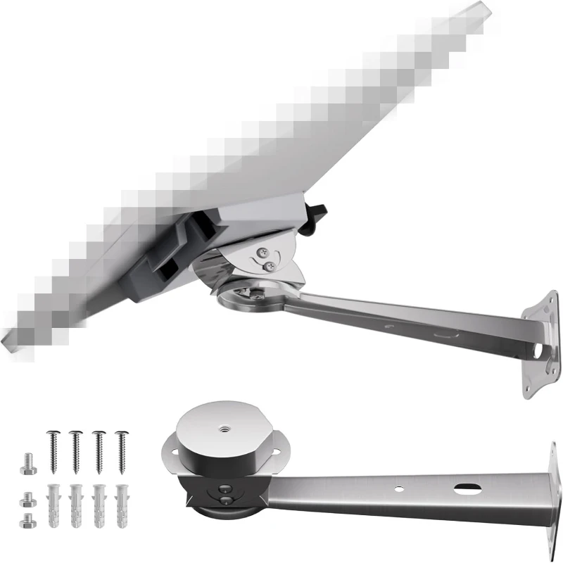 

V4 Stainless Steel Wall Bracket Signal Eaves Bracket Mini Shelf + Aluminum Block