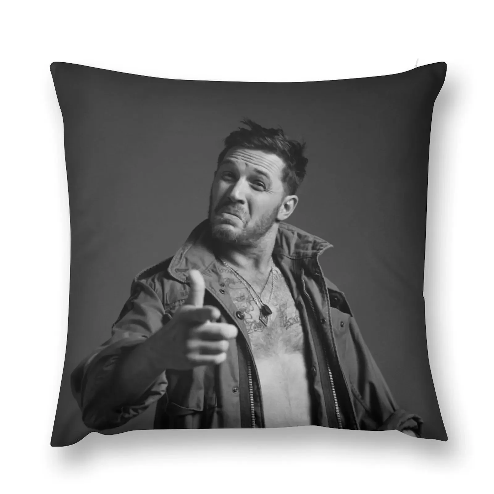 

Tom Hardy Joke Pose Throw Pillow Sofa Cover pillows decor home christmas cushions covers pillow