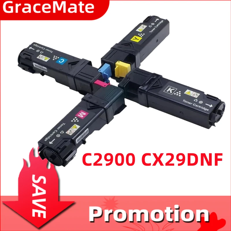 

C2900N CX29 CX29NF Middle East printer Color Toner Cartridge Compatible for Epson Aculaser C2900N C2900DN C2900 CX29DNF Printer