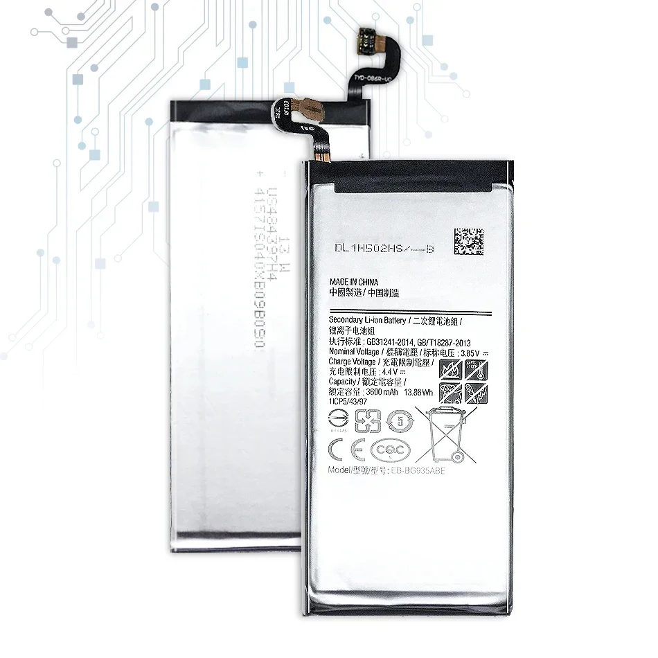 Battery For Samsung Galaxy S8 S9 Plus S10 S10e S6 Edge S7 S20 S10x S5 Note 8 3 G950F G960F G965F G970F G973F Bateria EB-BG950ABE