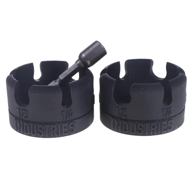 

Quick Release Nut/Bolt Removal Tool, Socket Wrench for Conduit Racks, Nut Zipper Drill Supplement