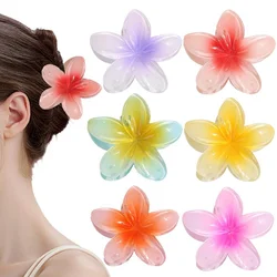 2pcs Super Fairy Egg Flower Large Grab Clip Female Back of Head Plate Hair Shark Clip Headdress Niche Hair Accessories