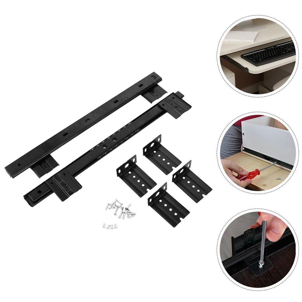 

Keyboard Rails Drawer Slide Slides Heavy Duty Dresser Tracks Guide Guides Replacement Mechanical Assembly