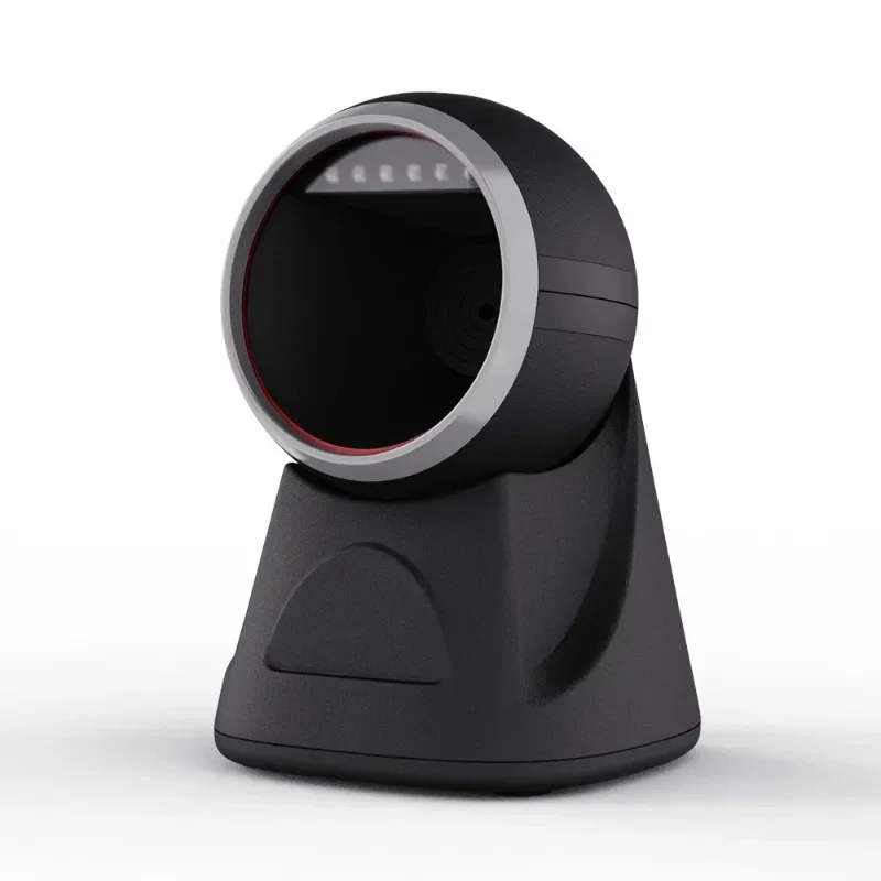 

2D scanning platform logistics supermarket box barcode scanning gun, cashier round scanning gun