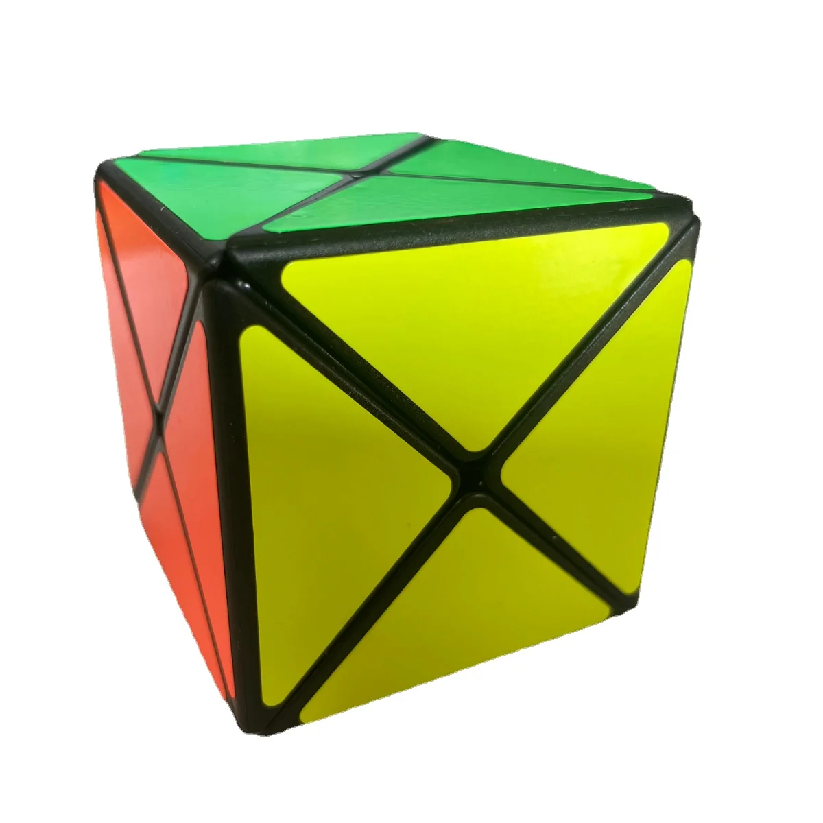 Qiyi 2/3/4/5/6/7レベルの特別な形の立方体の斜めターンssq1 223メープルリーフブラシレスキッズ教育玩具