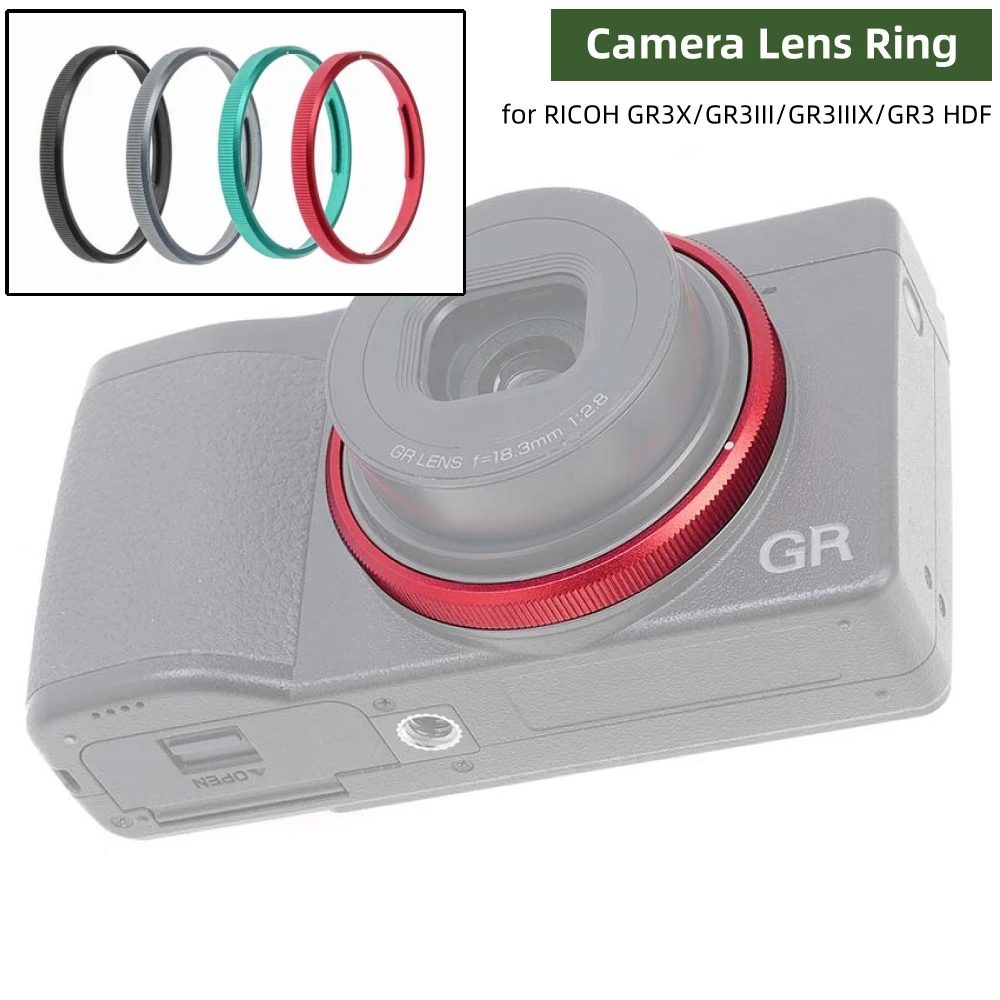 Untuk RICOH GR3X/GR3III/GR3IIIX/GR3 HDF Aksesori Kamera Cincin Lensa