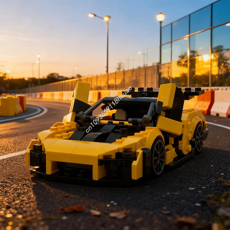 396-uds-moc-gratis-mclarenesd-senna-apertura-ciudad-modelo-bloques-de-construccion-regalos-de-navidad-arquitectura-diy-idea-juguetes-educacion-ninos