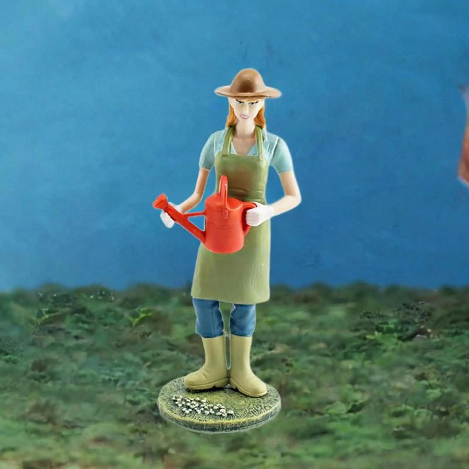 ฟิกเกอร์จิ๋ว ของเล่นเรซิ่น อุปกรณ์เสริมจิ๋ว โมเดลฟิกเกอร์เหมือนจริง สำหรับตกแต่งโต๊ะทำงาน ฉากตกแต่ง