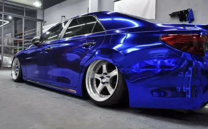 Fabrieksprijs Groothandel Leverancier Voertuiglichaam Sticker Auto Wrapping Films Glitter Diamond Car Wrap Zilver Spiegel Chroom Vinyl