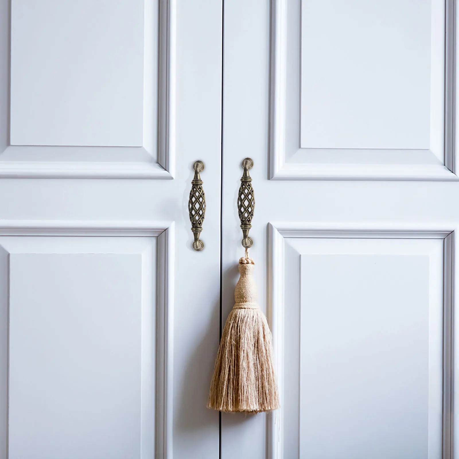 

5Pcs Vintage Style Iron Birdcage Cabinet Handles Drawer Cupboard Door Pulls Zinc Alloy Furniture Hardware