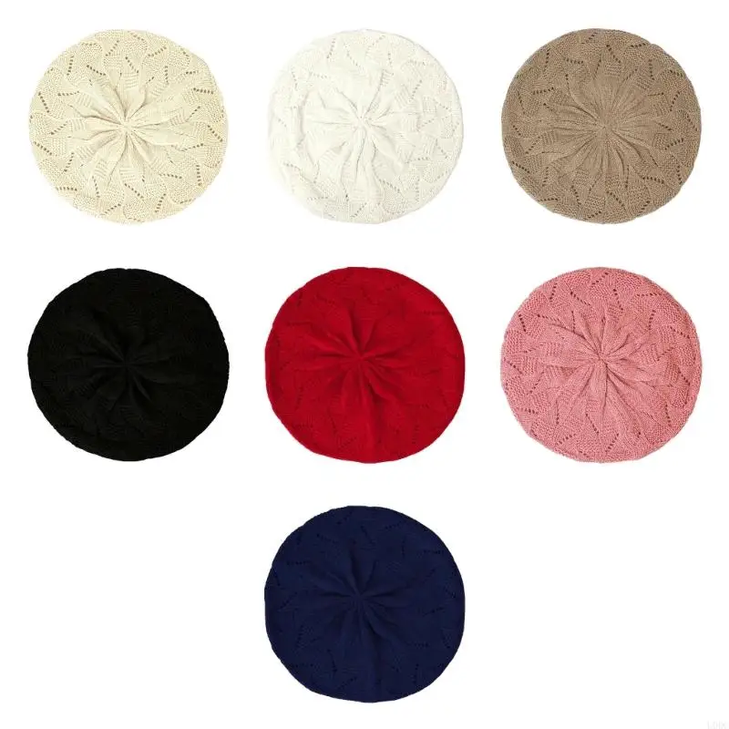 

Эластичный берет, модный головной убор, шляпа художника, вязаная шляпа с черепом для офисных женщин, Y166