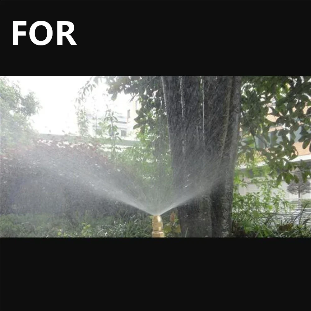 Thickened 4 Points Full Copper Adjustable  Dn15 Lawn Sprinkler Irrigation Spray Nozzle Roof Cooling Spray