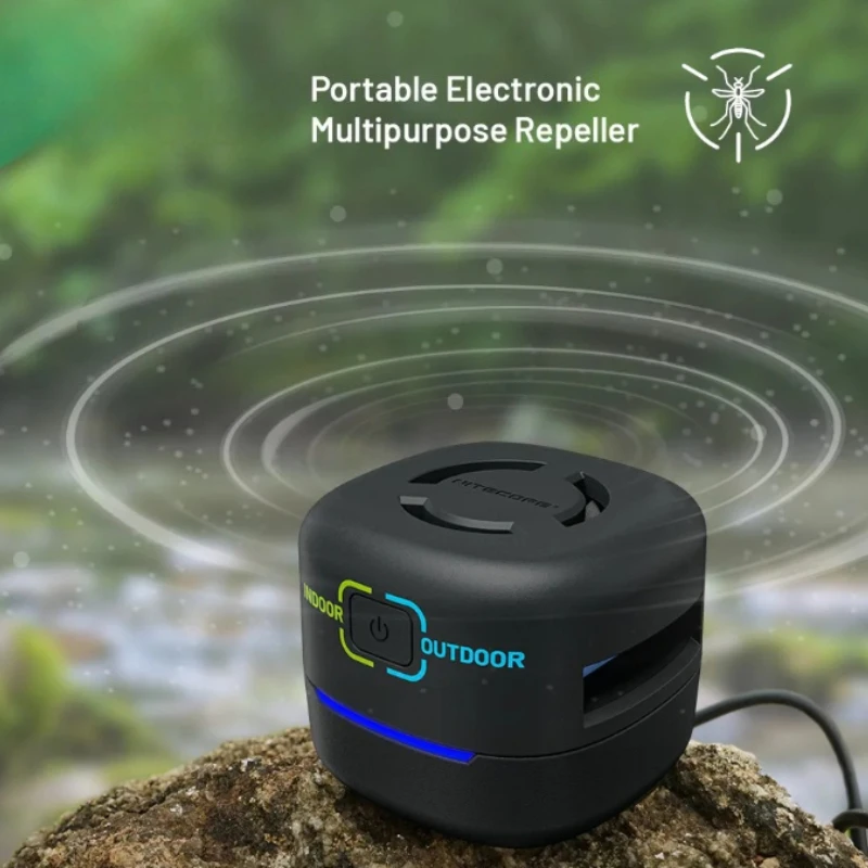 NITECORE EMR30 SE Mini Mosquitoes Repeller Portable USB-C Rechargable 16ft 360° for Fishing Home Fly Trap Effectively Drive Away
