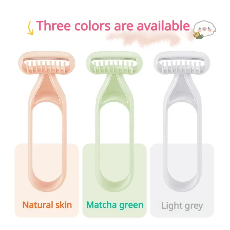 

Dazzling New Candy Color Non-sensitive Skin Armpit Hair Razor Macro Screen Razor Manual Shaver Universal Fashion Durable New