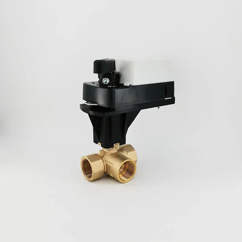 

PN20 бар, 24 В переменного/постоянного тока, тип ВКЛ/ВЫКЛ, 3-ходовой латунный моторизованный шаровой кран G11/2 дюйма для системы расхода воды