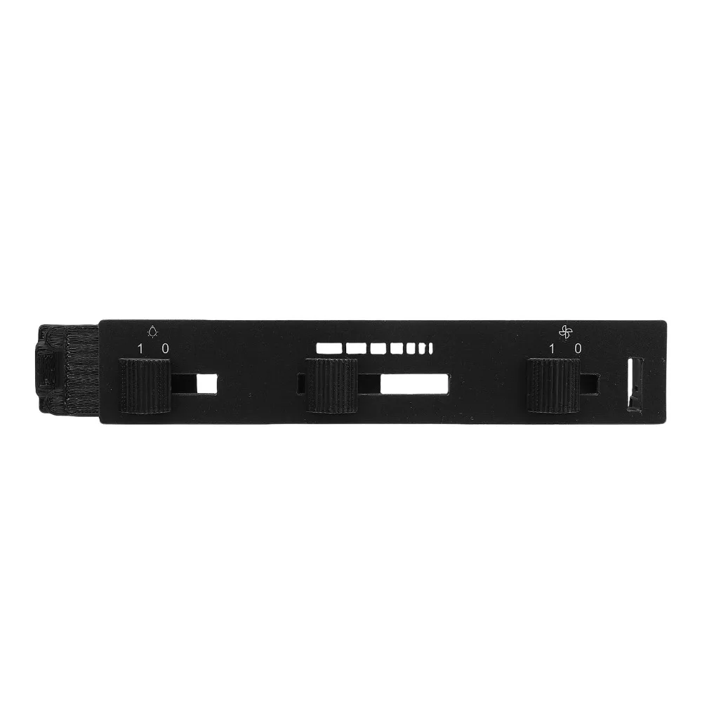 Black Baffle Range Hood Switch Vent Fan Switch Baffle Assembly for SV12969/BroanNu-Wool/Nutone127 128 129HHC09
