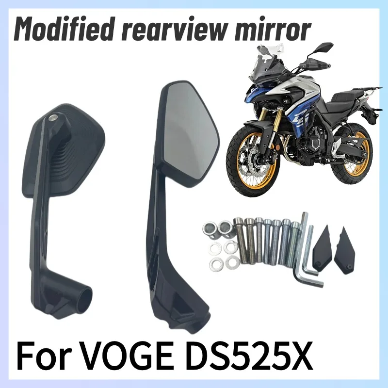 New For Voge 525DS 525DSX 525 DS 525 DSX Modified Wide View Wide Angle Rearview Mirror Motorcycle Accessories Rearview Mirror