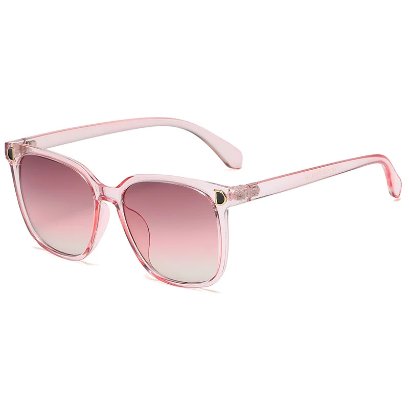 Fashion Sunglasses for Woman Brand Designer Vintage Square Sun Glasses Female Polarized Oversized Gradient Shades Oculos De Sol