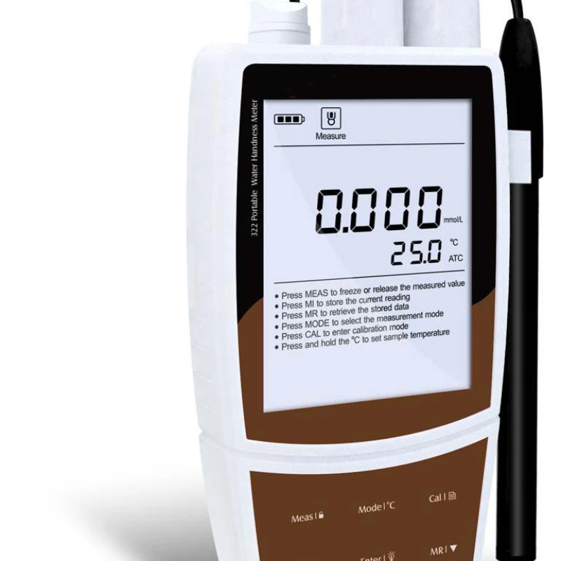 

Portable water hardness tester