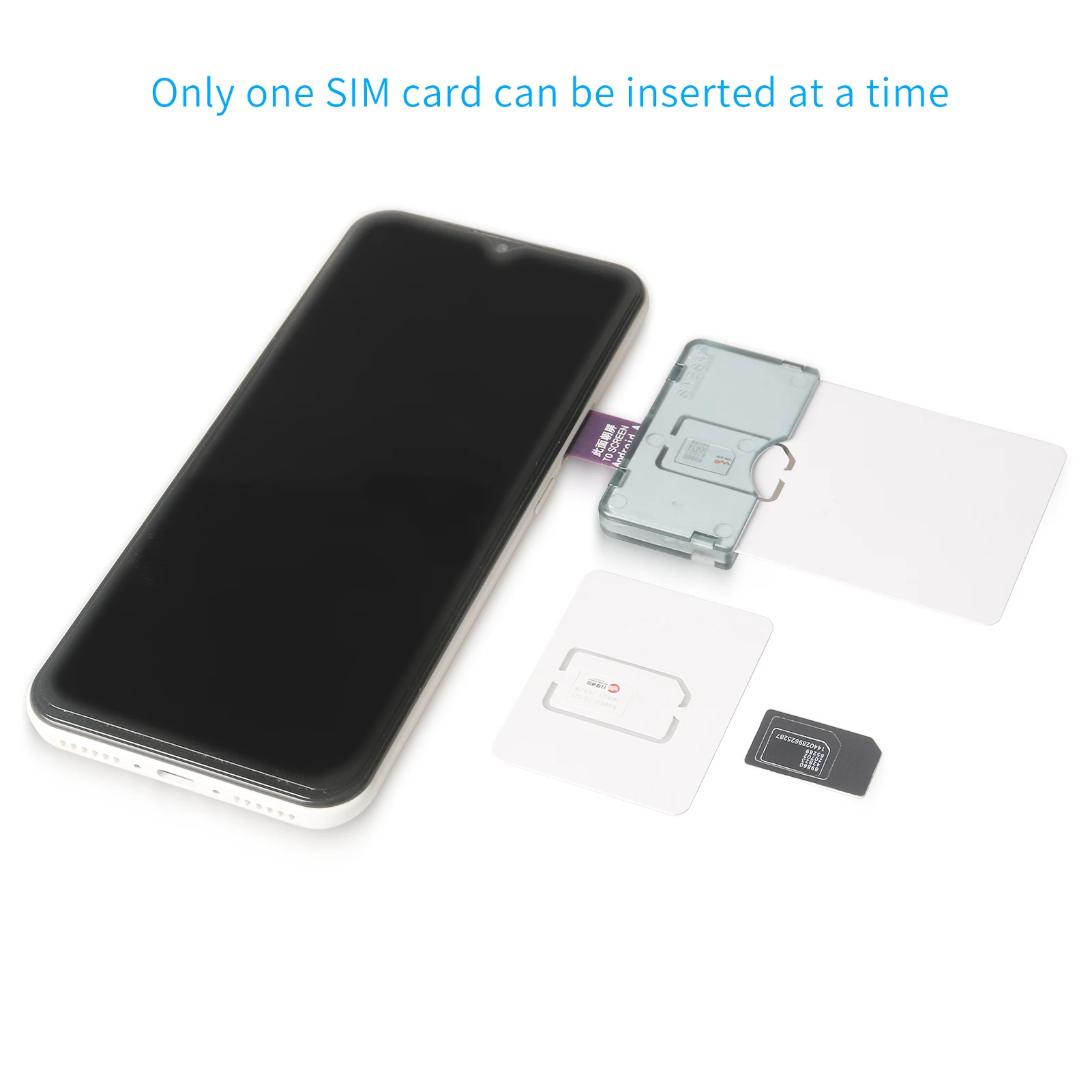 Placa de teste ip universal para iphone android ferramenta de teste de sinal cartão de teste sim do telefone móvel para iphone samsung xiaomi huawei