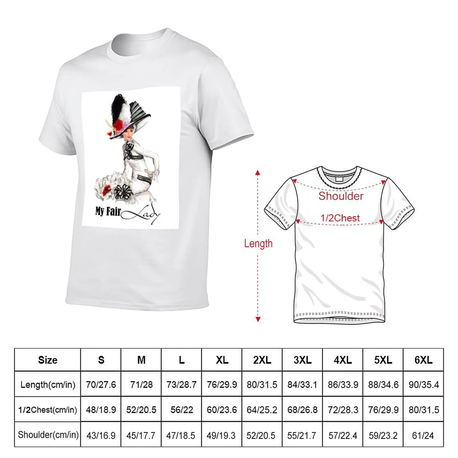Audrey Hepburn, My Fair Lady T-Shirt vintage sports fans vintage t shirt men