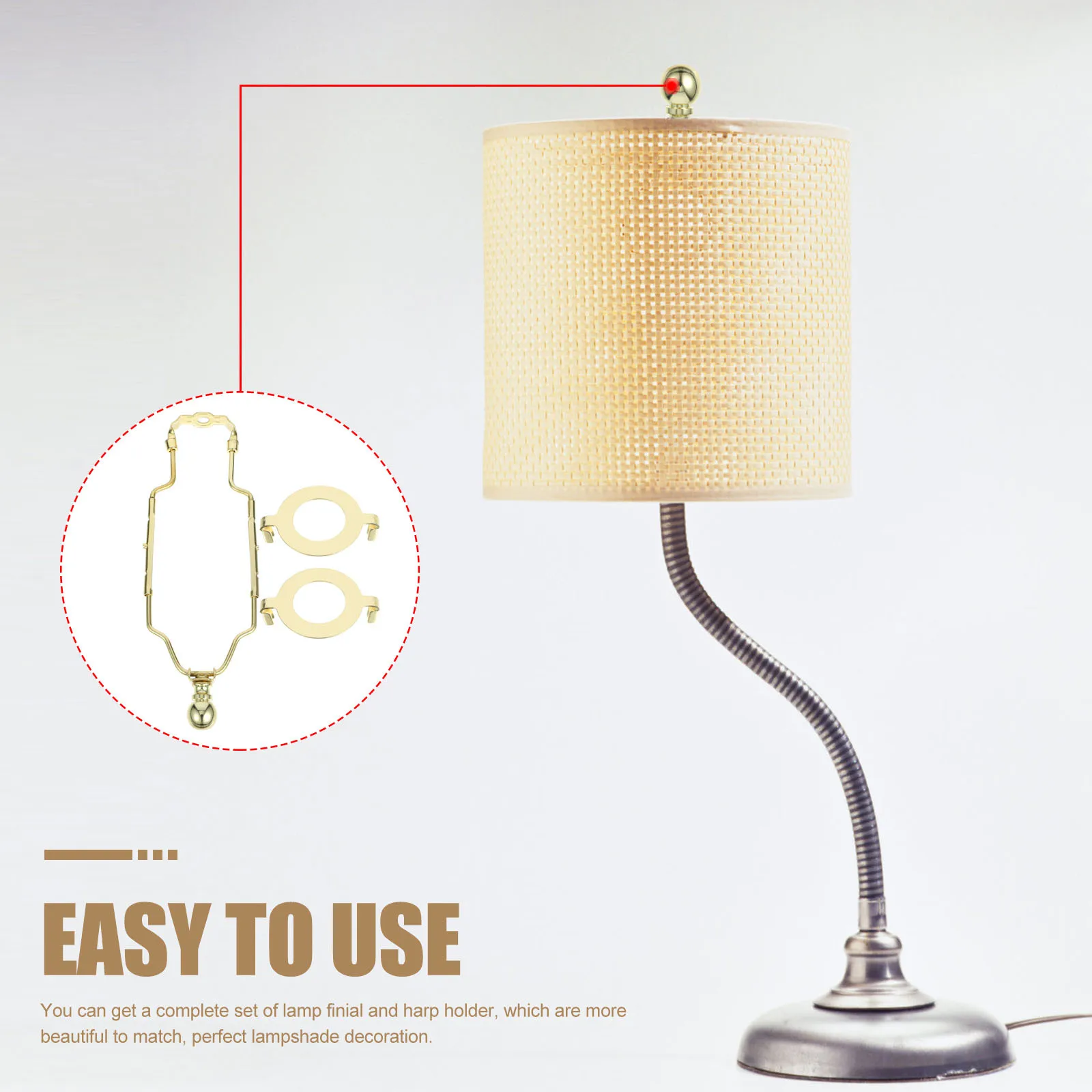 1 مجموعة عاكس الضوء القيثارة حامل قوي الحديد التصميم الحديث العملي ليس من السهل تشوه خفيفة الوزن المحمولة الجدول مصابيح أرضية #3