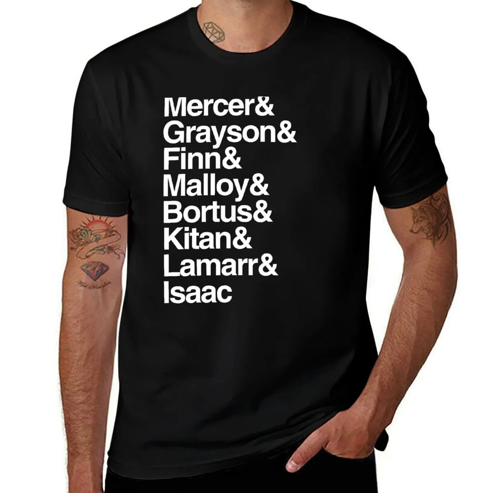 

The Orville characters list T-Shirt Non-Shrink Basic Cotton T-Shirt