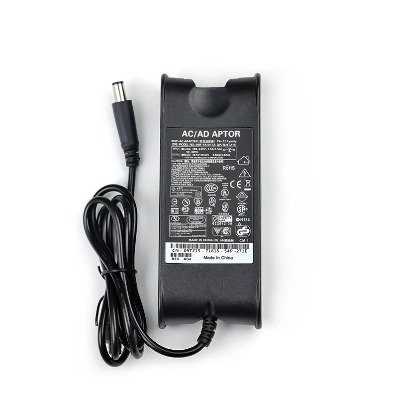 19.5V 4.62A 90W zasilacz do laptopa AC ładowarka do dell inspiron PA-10 1545 N4010 n4050 1400 D610 D620 D630 1420 D800 E6400