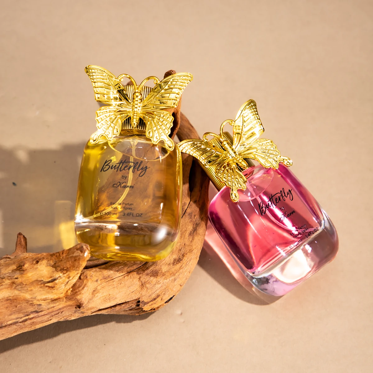 

Golden butterfly Perfume Original Mujer, 100ML Long Lasting Eau de Parfum for Women, High-end sophistication, Summer Travel Size