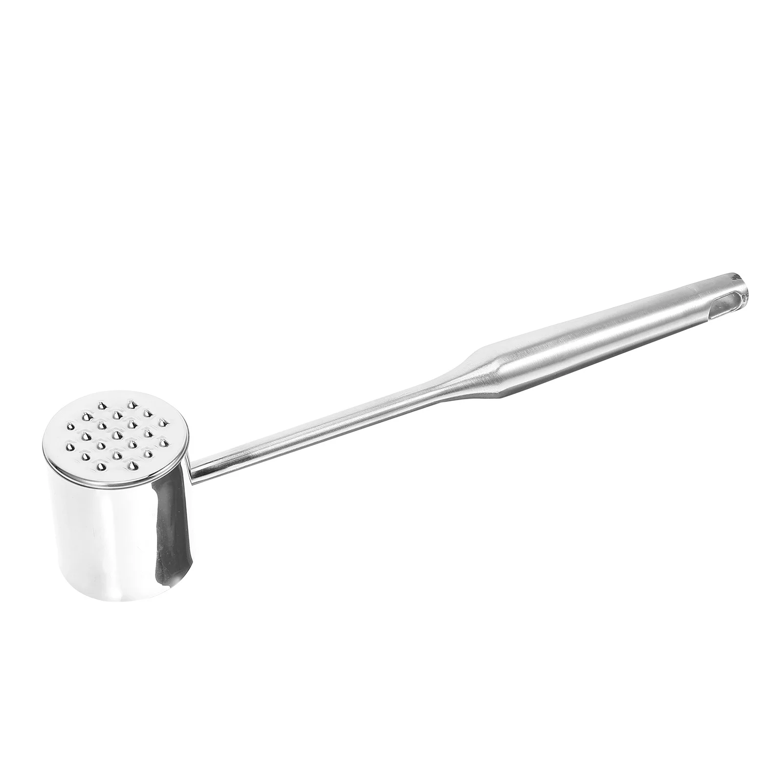 

Stainless Steel Meat Hammer Tenderizer with Non-Skid Handle for Kitchen Use Meat Tenderizing Tool for Steak Chicken Pork Ground