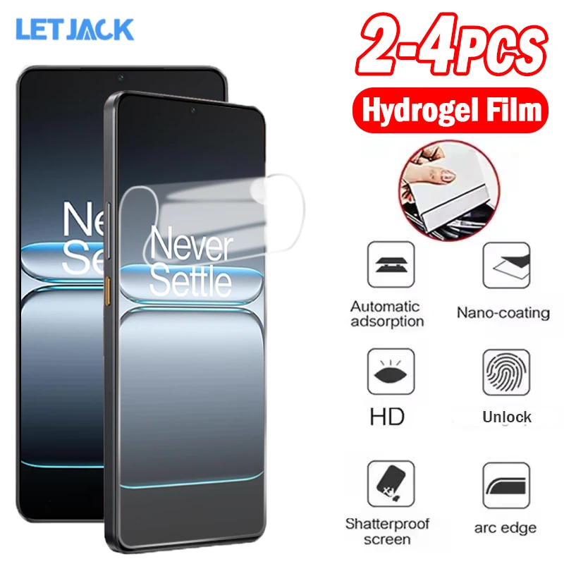 

Взрывозащищенная гидрогелевая пленка HD из 2-4 предметов для OnePlus Nord 5 4 3 2 2T Защитная пленка для экрана Nord CE5 4 3 2 Lite 5G Мягкая пленка
