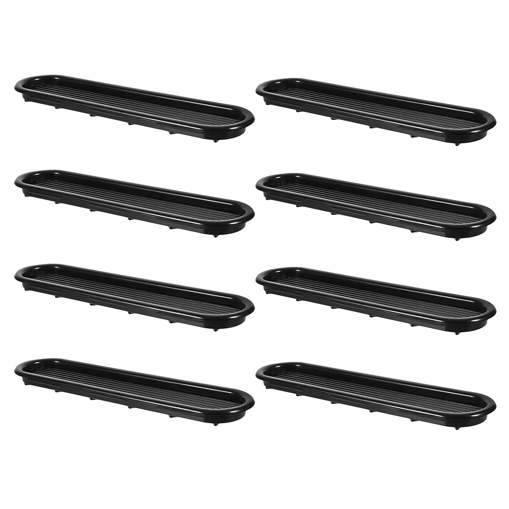 8 個のワードローブ換気メッシュカバープラスチック通気性放熱フラットグリルモダンなミニマリストクローゼットエアベントキャビネット