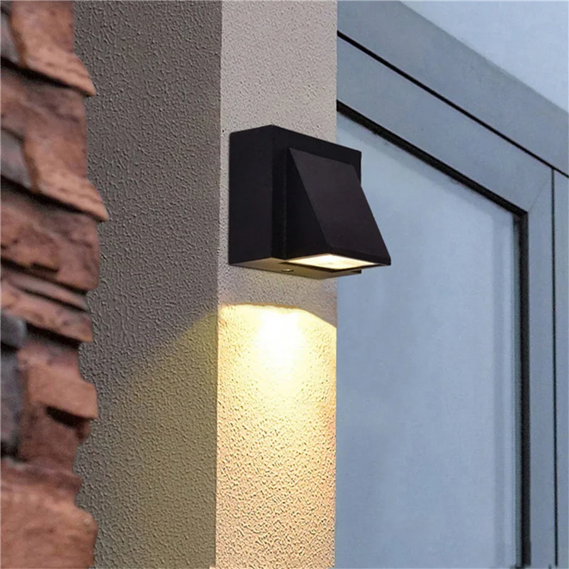 A01F-5X 5W Modern LED Wall Light Outdoor Waterproof Wall Lamp Perfect For Corridor Courtyard Gate Terrace Balcony Garden