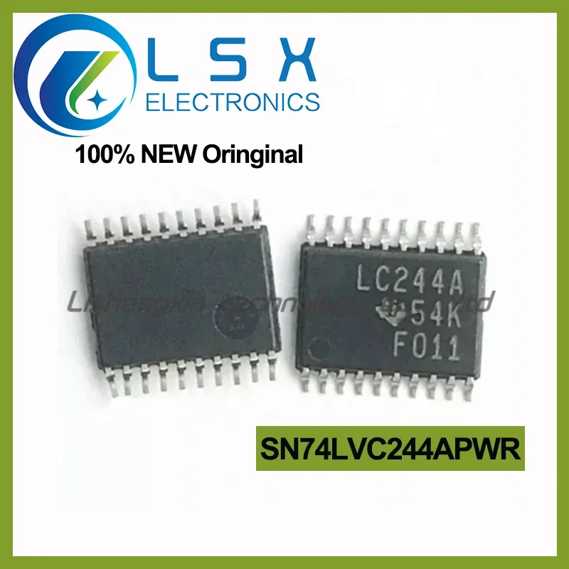 

10PCS SN74LVC244A SN74LVC244APWR LC244A TSSOP20 Chip In Stock