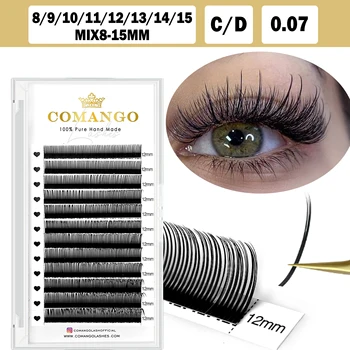CoMango 5D bloem fee flora wimpers kwaliteit premade fans individuele wimpers verlenging zachte natuurlijke make-up groothandel leverancier
