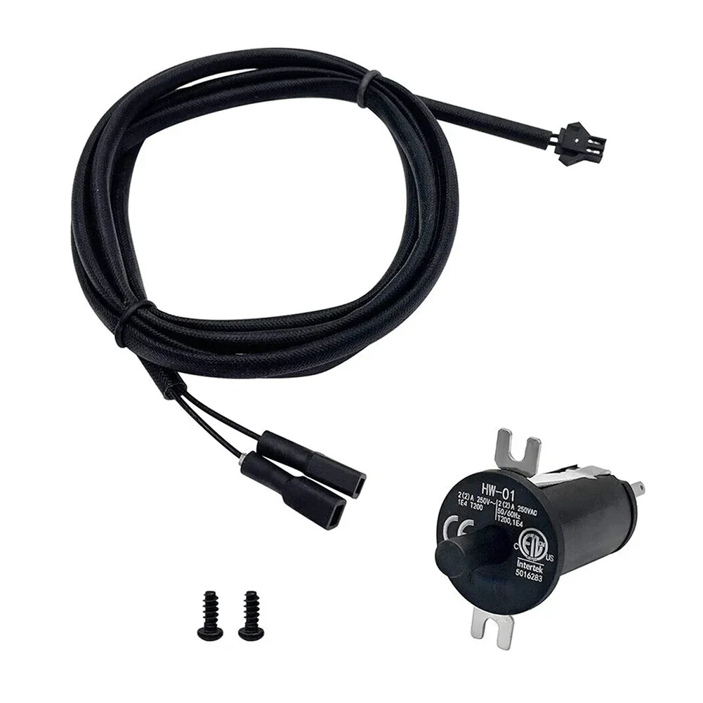 Fit For Char-Griller 980 Grill Switch Door Switch Exhibitions Black Door Switch Kit Good-looking Hopper Wire Kit