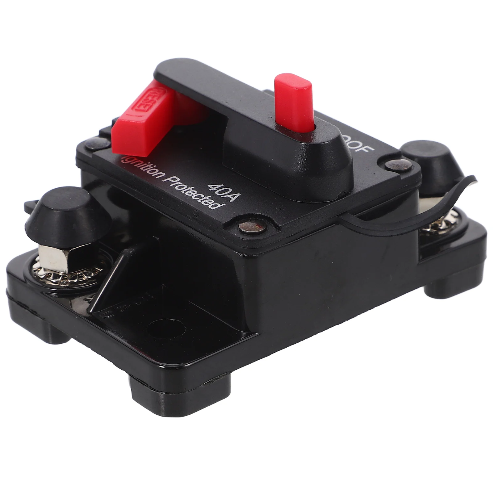 

12V-36V Auto Reset Circuit Breaker 40a Waterproof Panel Mount Surge Protection Manual Restore for Truck Rv Marine Trailer Auto
