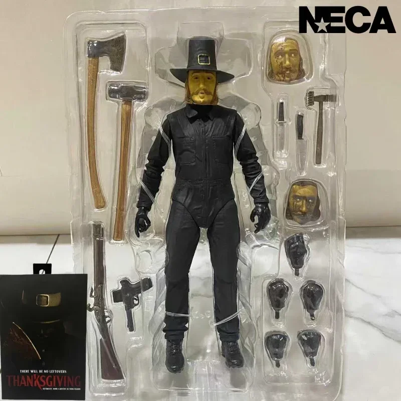 

Оригинальная фигурка Neca 45998 на День Благодарения Джон Карвер 7-дюймовая Коллекционная модель игрушка