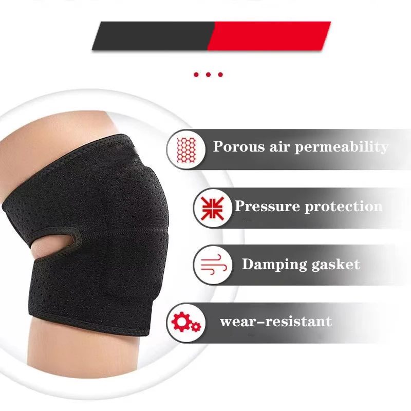 2PCS Dance Knee Brace Pads Adults Children Crawling Safety Sport Knee Support Gym Fitness Tennis Volleyball Kneepad