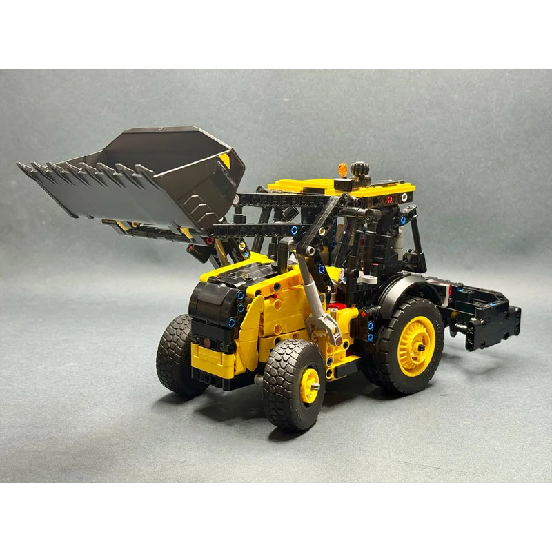 

MOC-236415 Agricultural Tractor Loader Building Block Model, 968 Parts, Creative Birthday Gift Toy for Boys and Children
