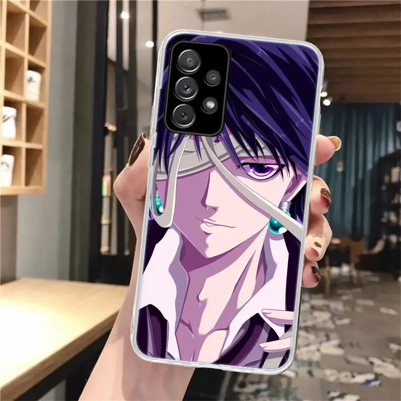 Huner X-Hunters Chrollo Shizuku Soft Phone Case For Samsung Galaxy A16 A15 A14 A13 A12 A55 A54 A53 A52 A35 A34 A33 A32 A25 A24 A