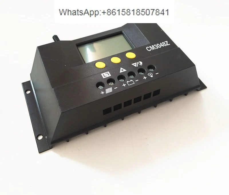 

48V solar charge and discharge controller 30A LCD liquid crystal display PWM photovoltaic controller CM3048Z