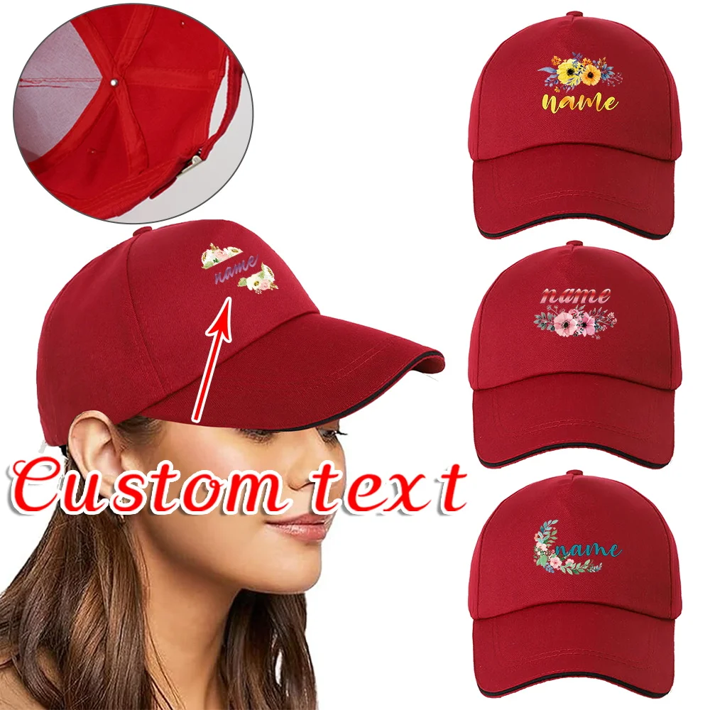 

Бейсбольные кепки с индивидуальным именем, повседневная кепка унисекс, мягкая солнцезащитная бейсболка, регулируемая солнцезащитная кепка для гольфа, дышащая кепка