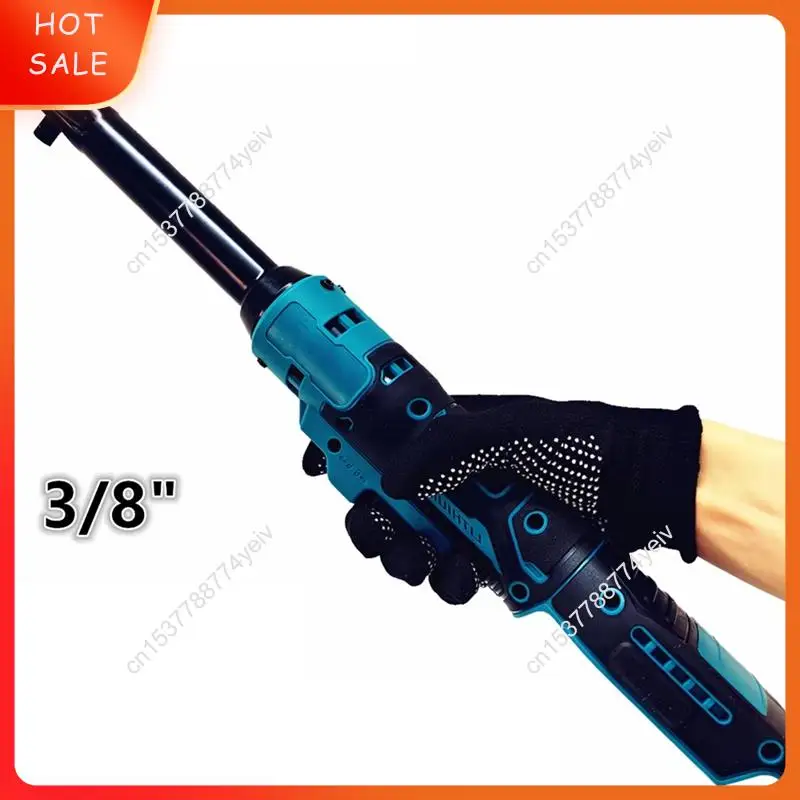 Chave de catraca elétrica para 18v, porca de parafuso de remoção de cabeça estendida 3/8 ", ferramentas elétricas de driver sem fio a62x